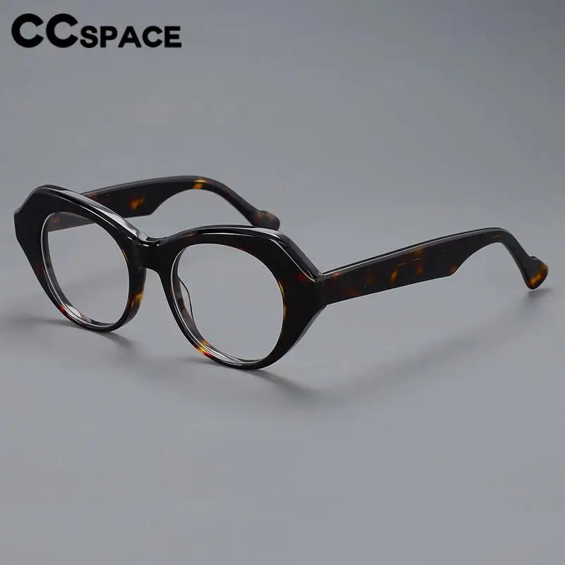 PURRR Cat Eye Acetate Optical Spectacles Frames Transparent Eyeglass Myopia Prescription Glasses