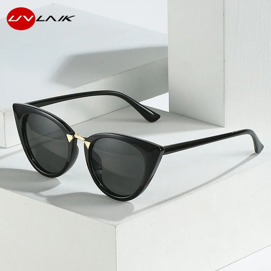 Metal Cat Eye Sunglasses Europe and America Fashion Sun Protection