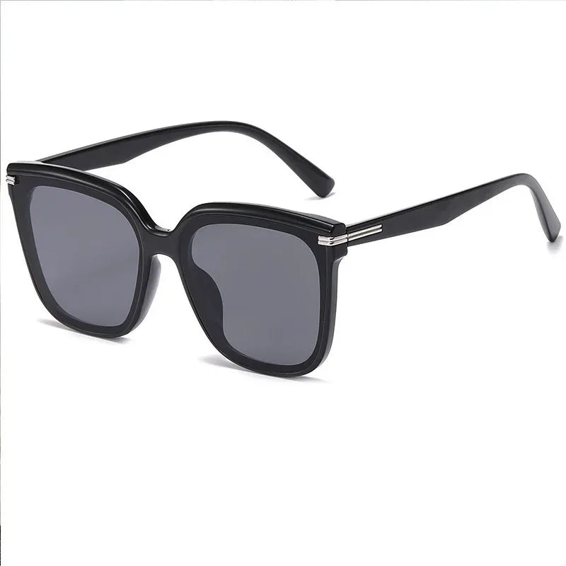 2024 NEW Fashion Oversized Sunglasses Vintage Square Hip Hop Designer Sunglasses Sunshade