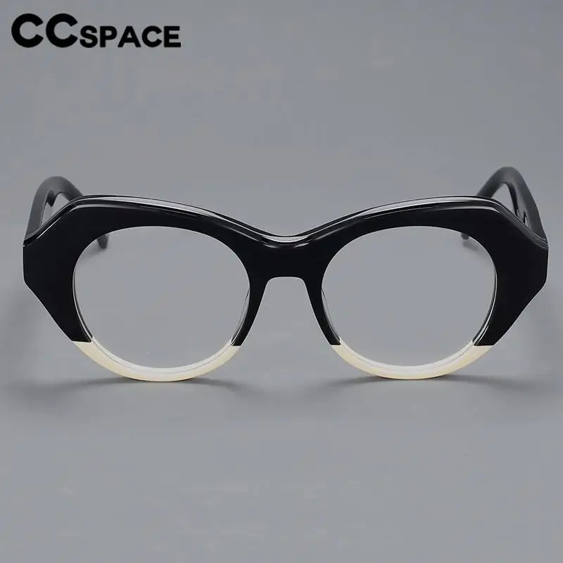 PURRR Cat Eye Acetate Optical Spectacles Frames Transparent Eyeglass Myopia Prescription Glasses