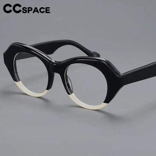 SASSY CAT EYE Acetate Optical Spectacles Frames Transparent Eyeglass Myopia Prescription Glasses